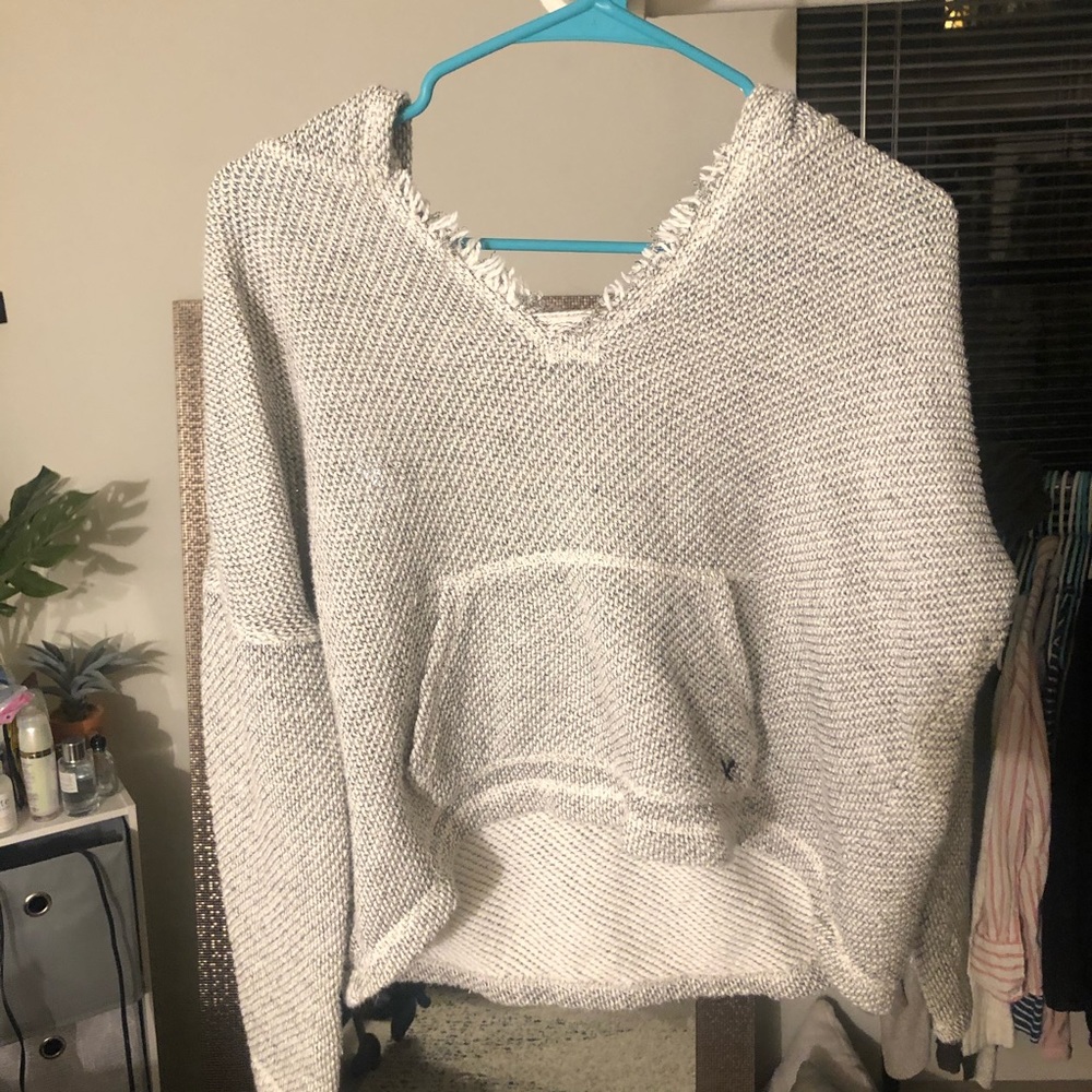 American Eagle Cropped Hoodie